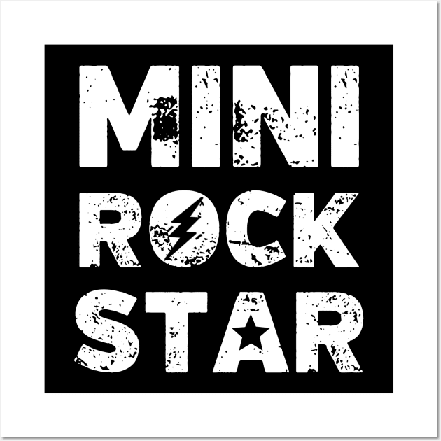 Mini Rock Star Wall Art by NotoriousMedia